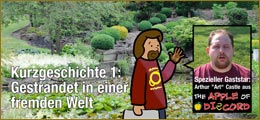 Kurzgeschichte 1: Gestrandet in einer fremden Welt