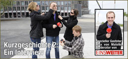 Kurzgeschichte 2: Ein Interview